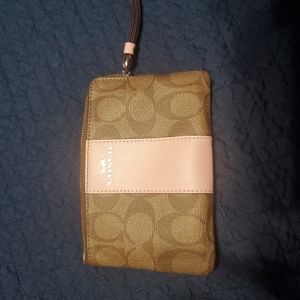 Coach wristlet
